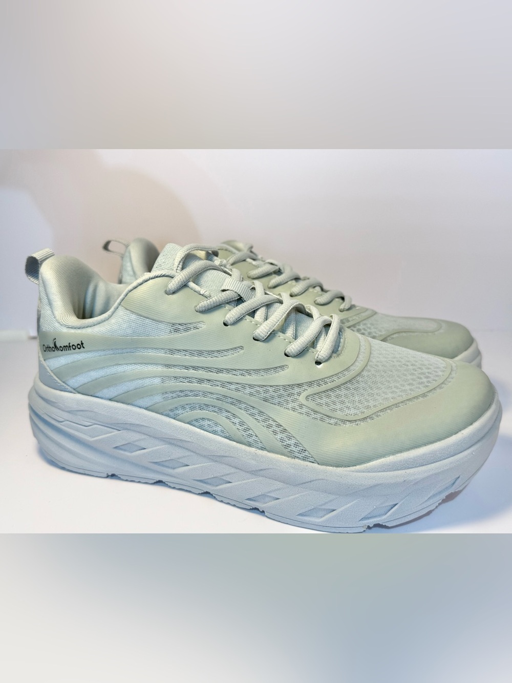 Orthocomfoot Orthopedic Diabetic Wide Running Shoes: Comfortable Arch Support